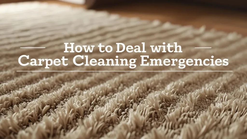 Emergency Carpet Cleaning.