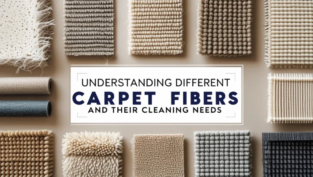 Different Carpet Fibers and Their Cleaning Needs